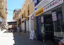 El agraciado validó su boleto con un premio de primera categoría en este establecimiento de la calle Fuentes, en Miajadas.