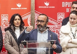 El presidente de la Diputación de Cáceres, Miguel Ángel Morales.
