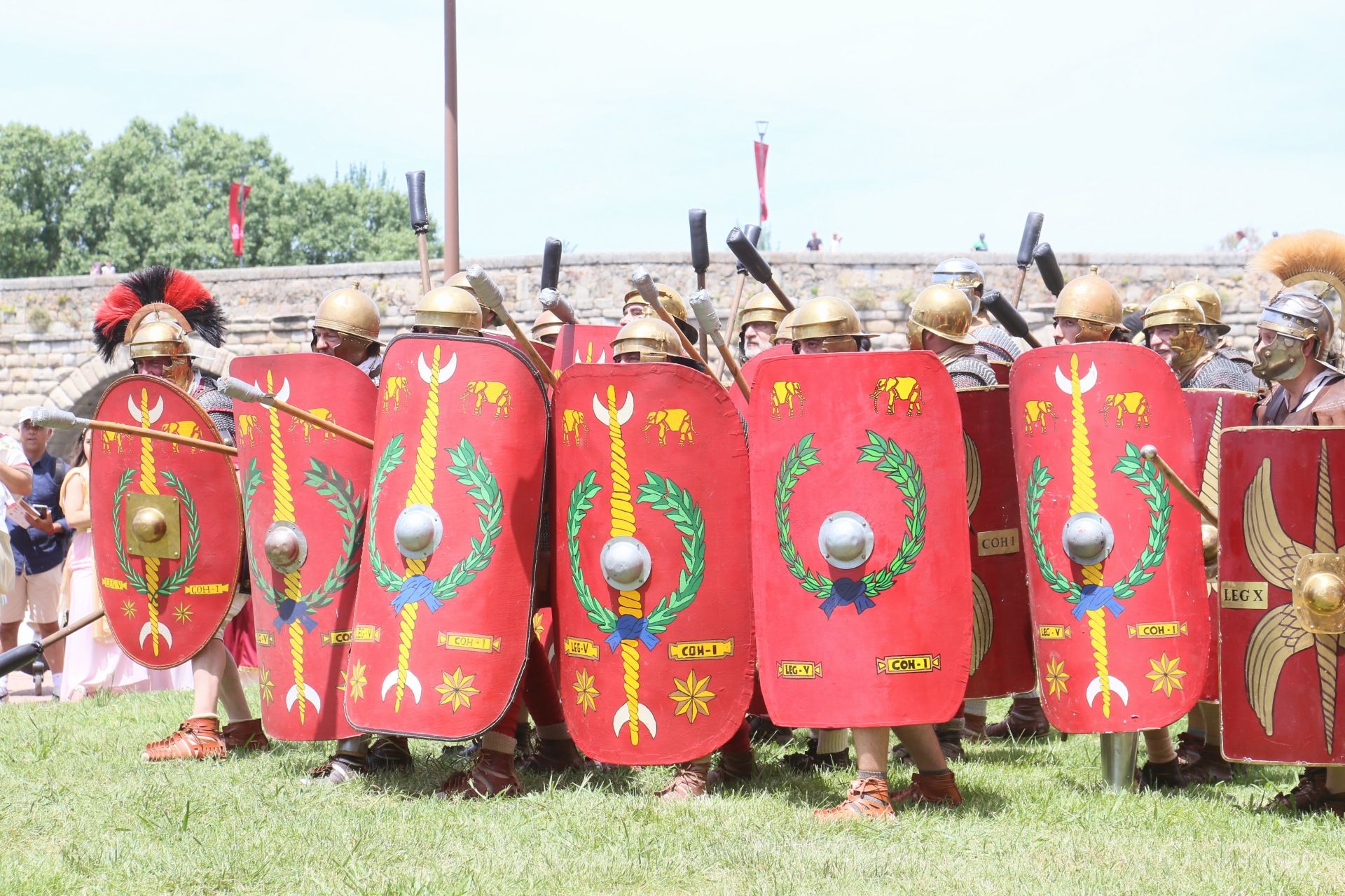 Fotos | Entrenamiento de gladiadores en Emerita Lvdica