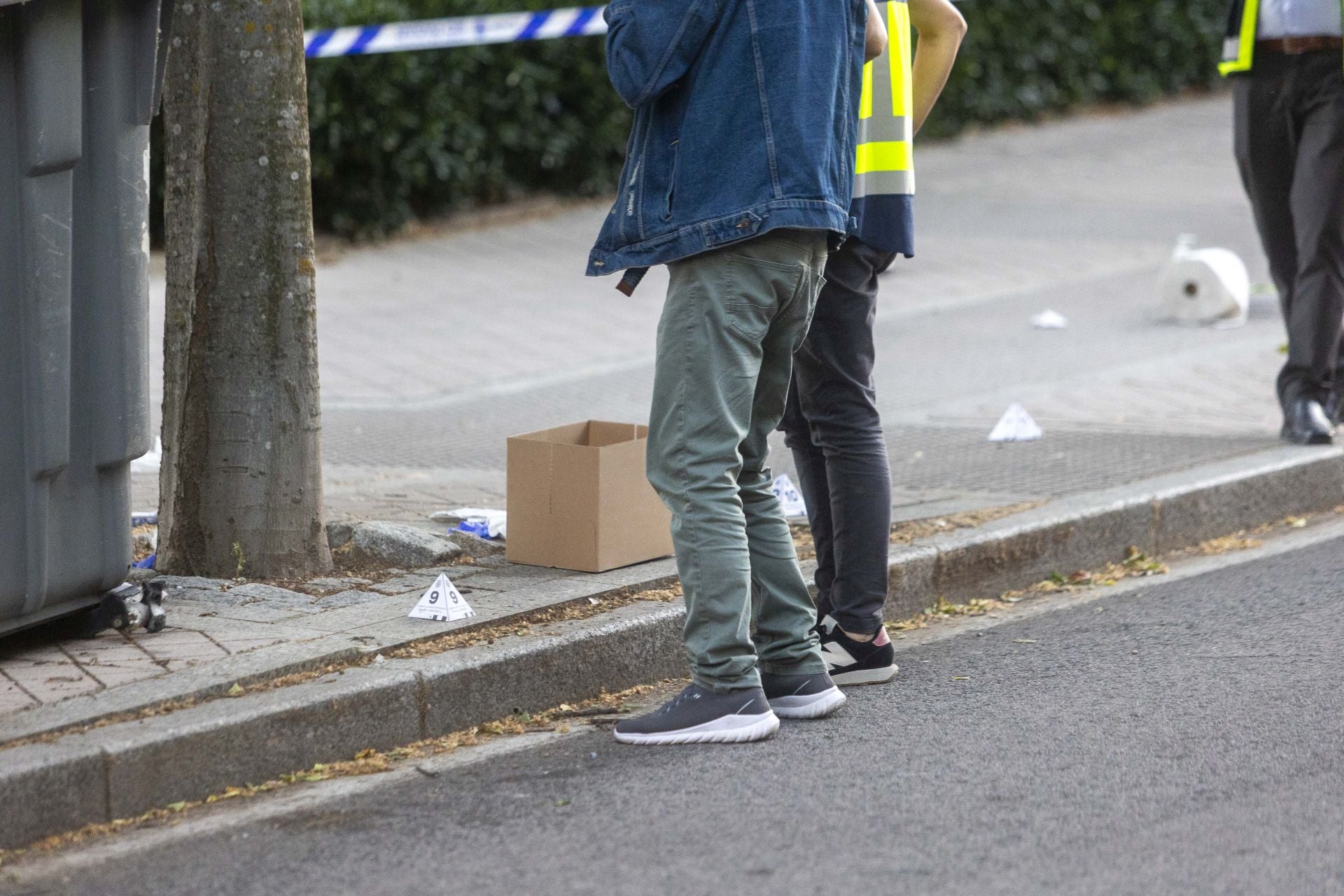 Dispositivo policial en Cáceres tras la muerte de un joven de 18 años en una pelea