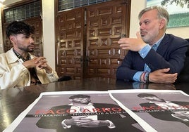 Paco Arrojo, en su encuentro con Fernando Pizarro.