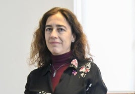 Rosario Mayoral cuando tomó posesión del cargo en 2020.