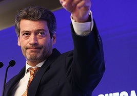 André Ventura es el líder de la extrema derecha portuguesa.