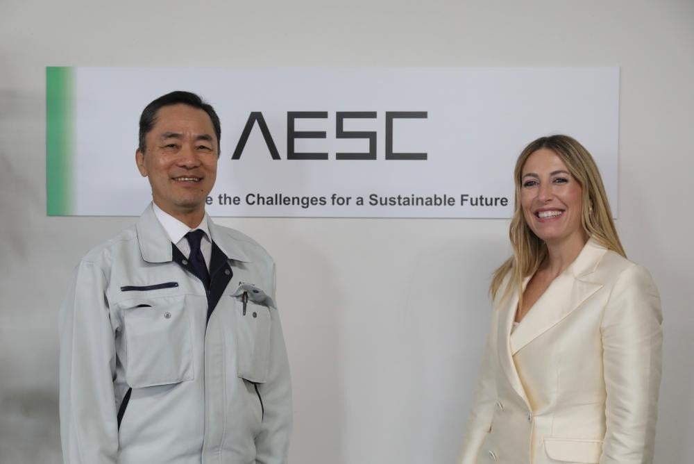 Guardiola visita en Japón una gigafactoría de AESC, la compañía que prevé construir la fábrica de baterías en Navalmoral