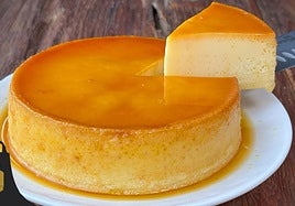 Flan de lehe condensada