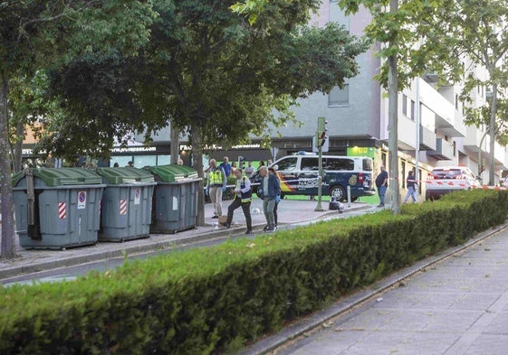 Dispositivo policial en Cáceres tras la muerte de un joven de 18 años en una pelea