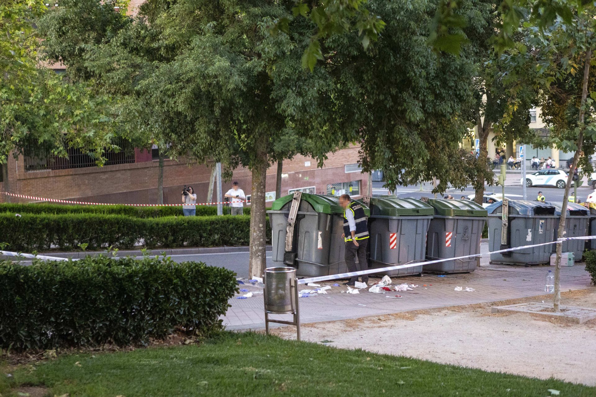 Dispositivo policial en Cáceres tras la muerte de un joven de 18 años en una pelea