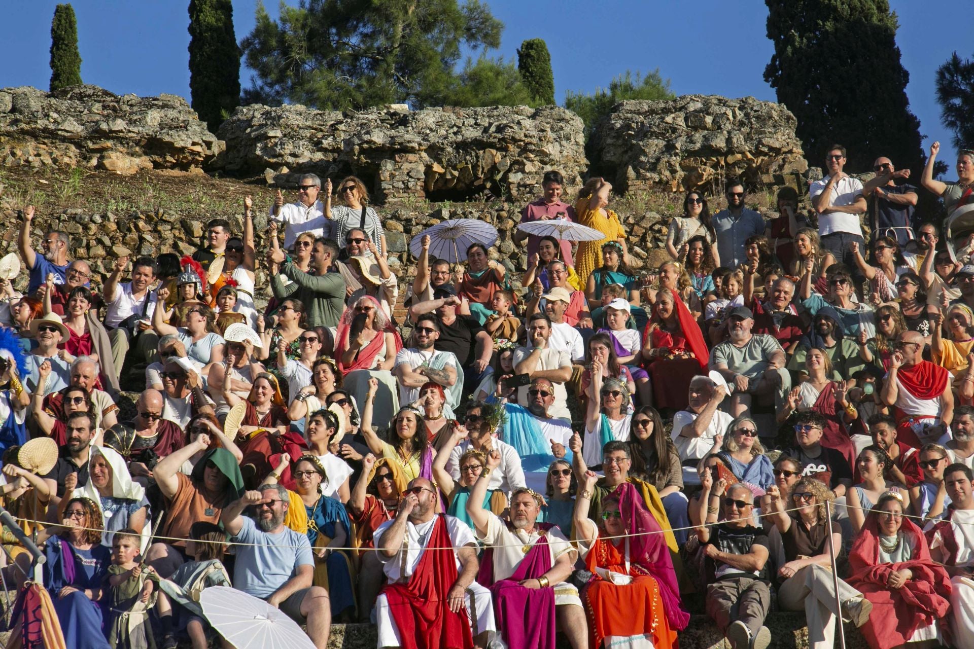Fotos | Lucha de gladiadores en Emerita Lvdica 2025