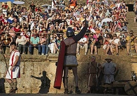 Fotos | Lucha de gladiadores en Emerita Lvdica 2025