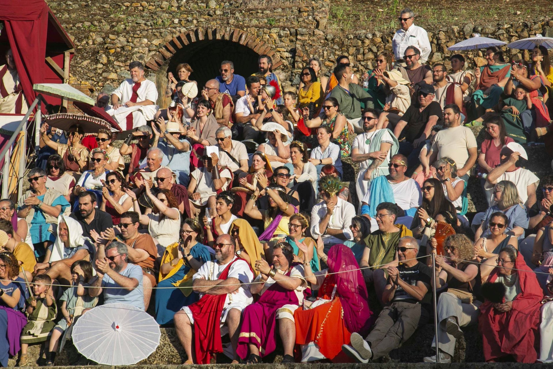 Fotos | Lucha de gladiadores en Emerita Lvdica 2025