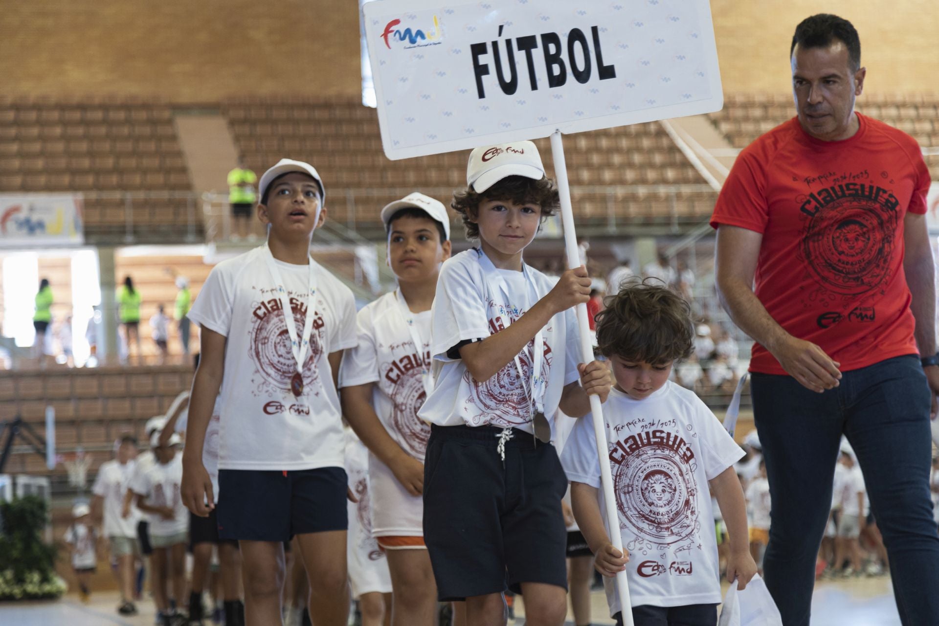 La clausura de las escuelas deportivas de la FMD, en imágenes