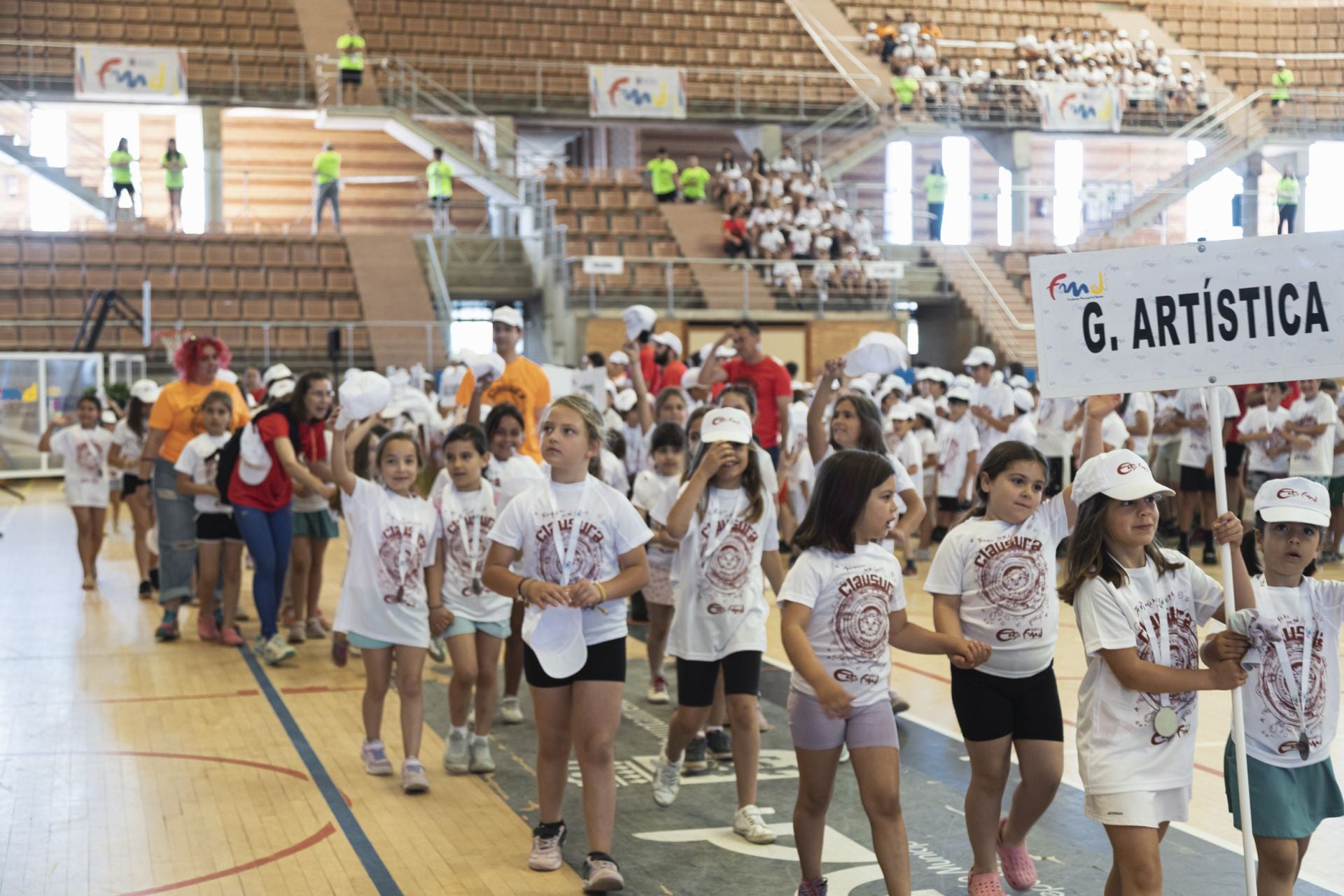 La clausura de las escuelas deportivas de la FMD, en imágenes