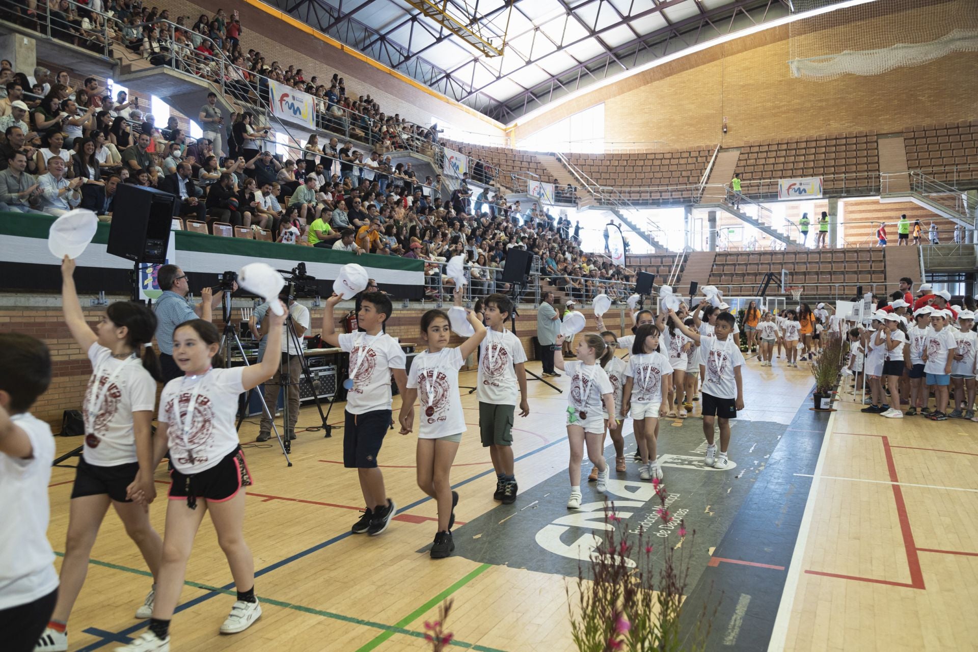 La clausura de las escuelas deportivas de la FMD, en imágenes