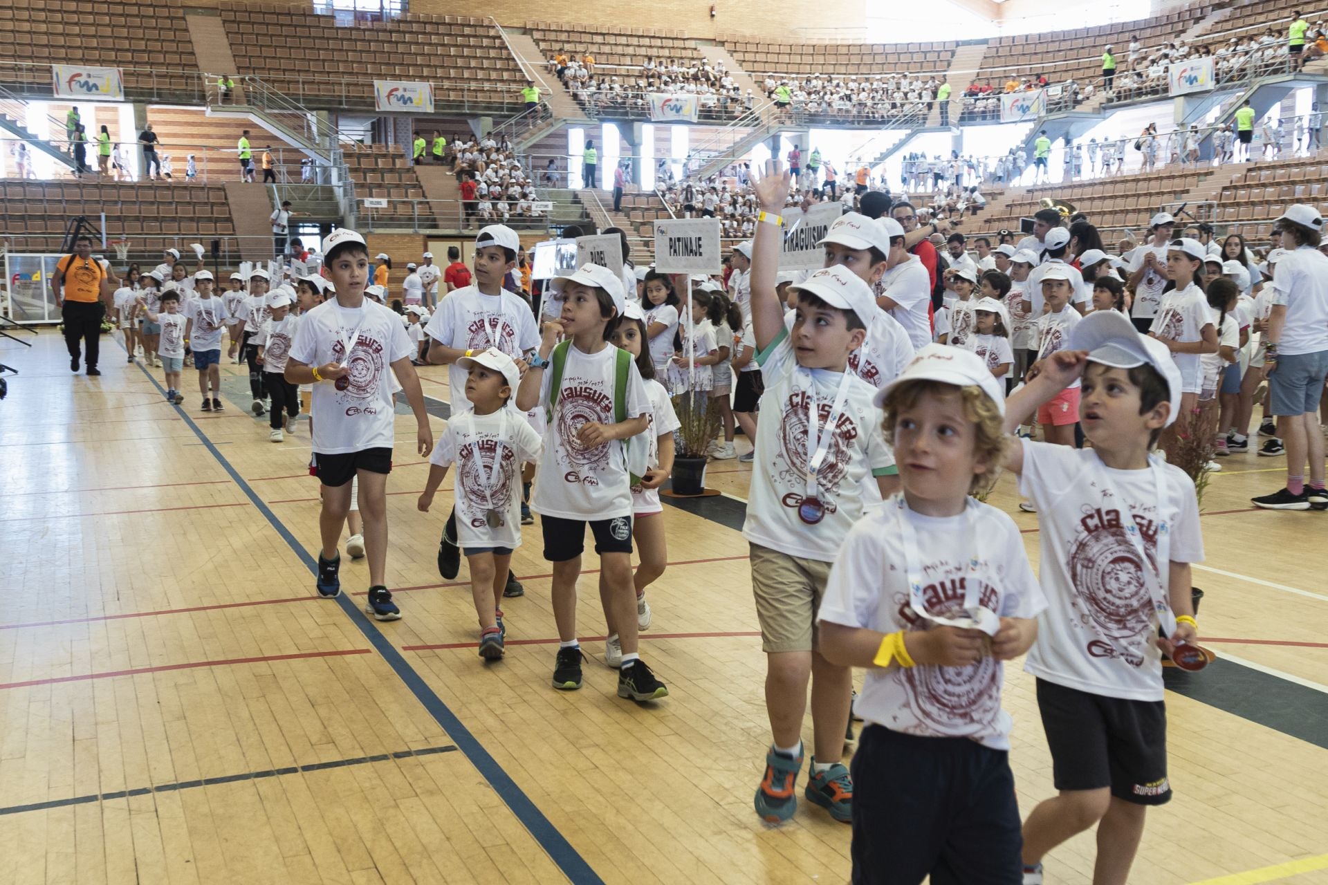 La clausura de las escuelas deportivas de la FMD, en imágenes