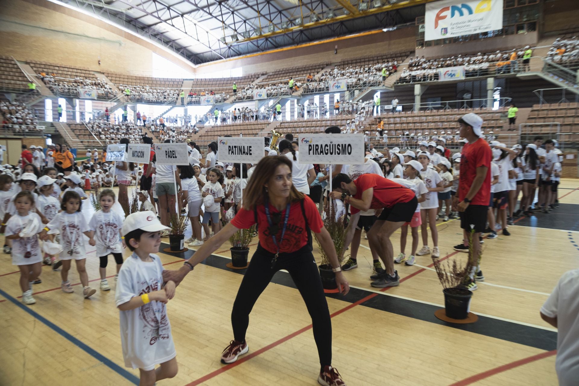 La clausura de las escuelas deportivas de la FMD, en imágenes