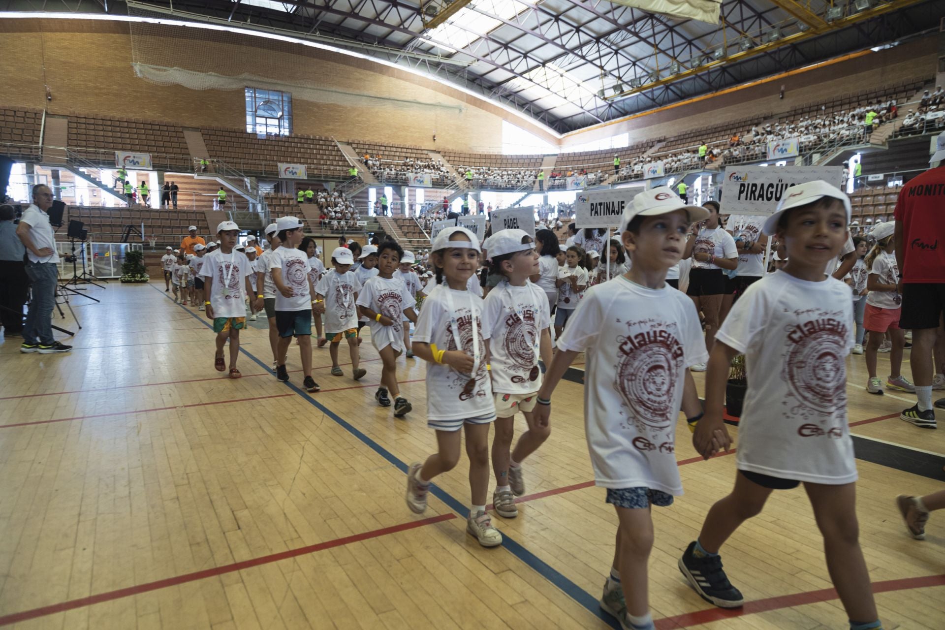La clausura de las escuelas deportivas de la FMD, en imágenes