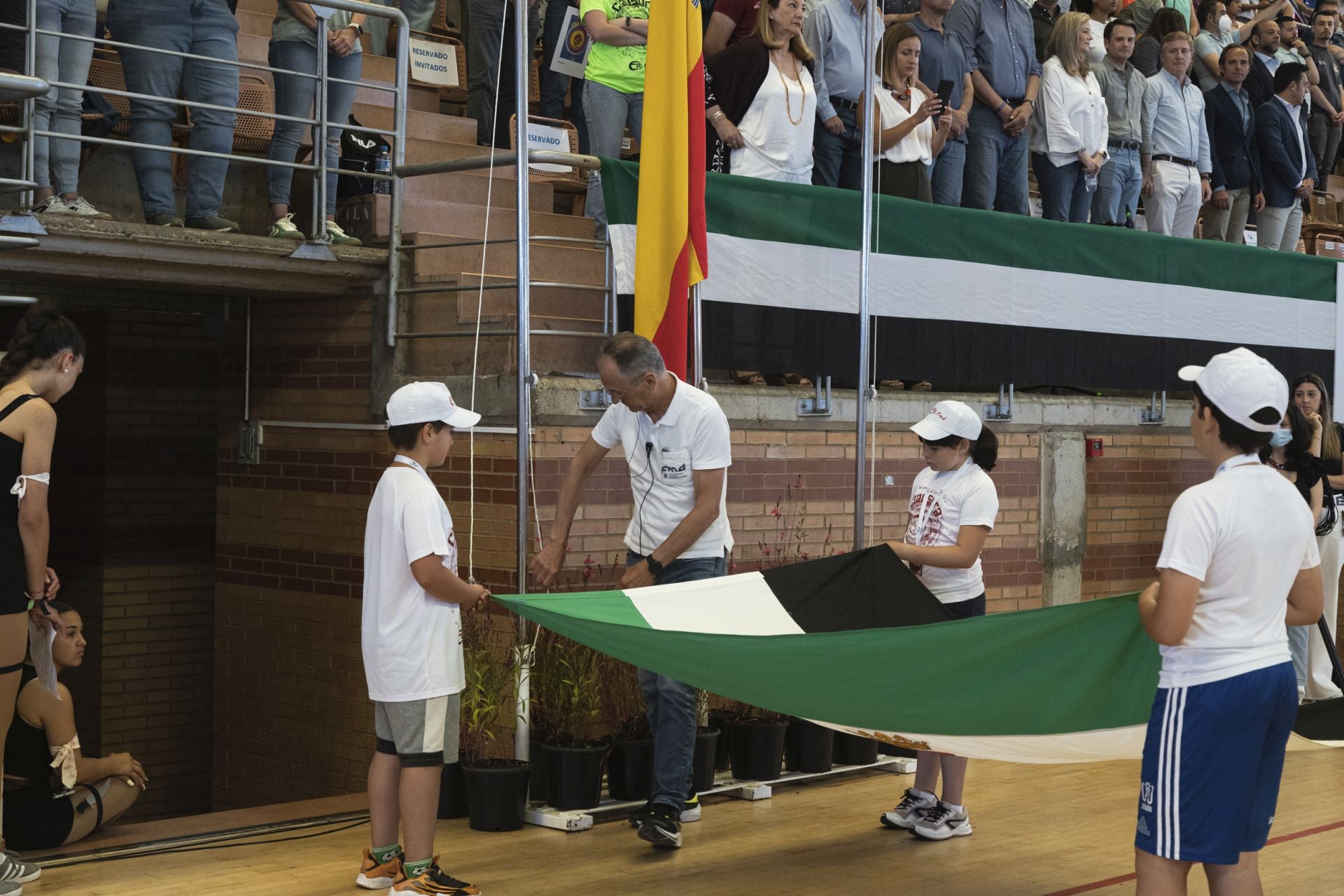 La clausura de las escuelas deportivas de la FMD, en imágenes