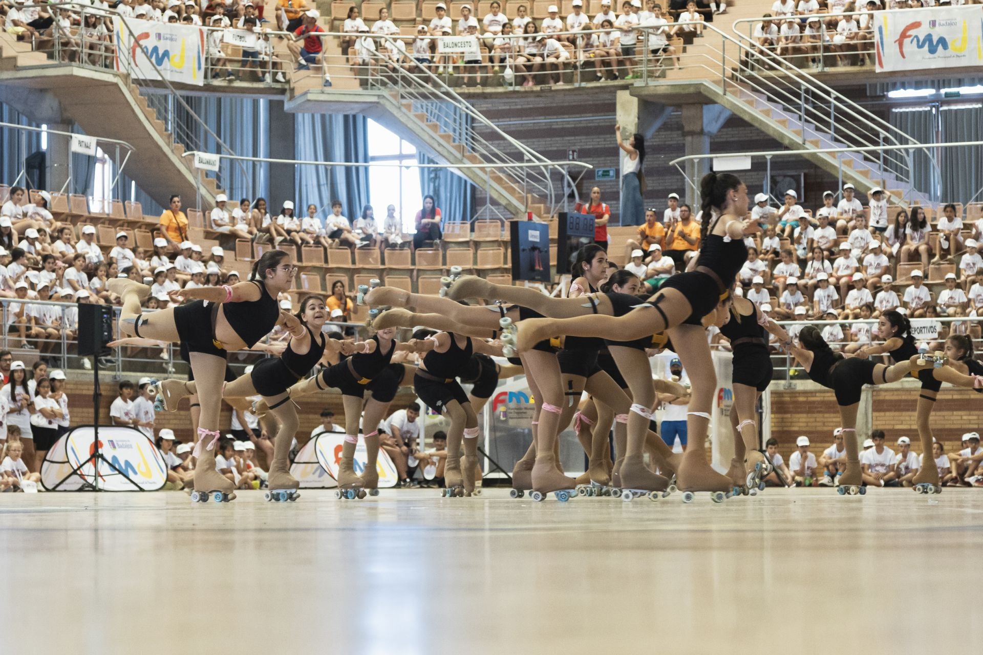 La clausura de las escuelas deportivas de la FMD, en imágenes