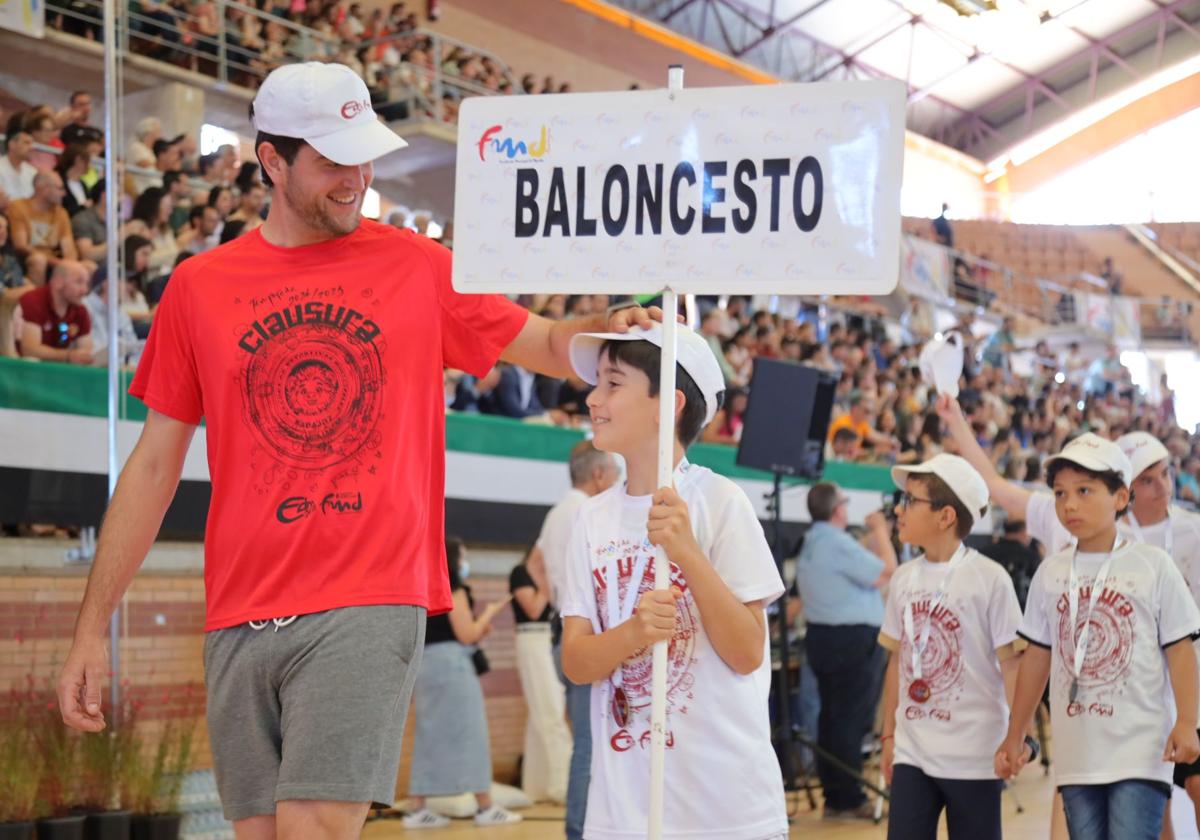 Clausura de las escuelas deportivas de Badajoz.