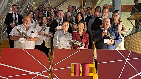 Red Empresarial reconoce en Plasencia a una veintena de firmas y personas en su gala anual