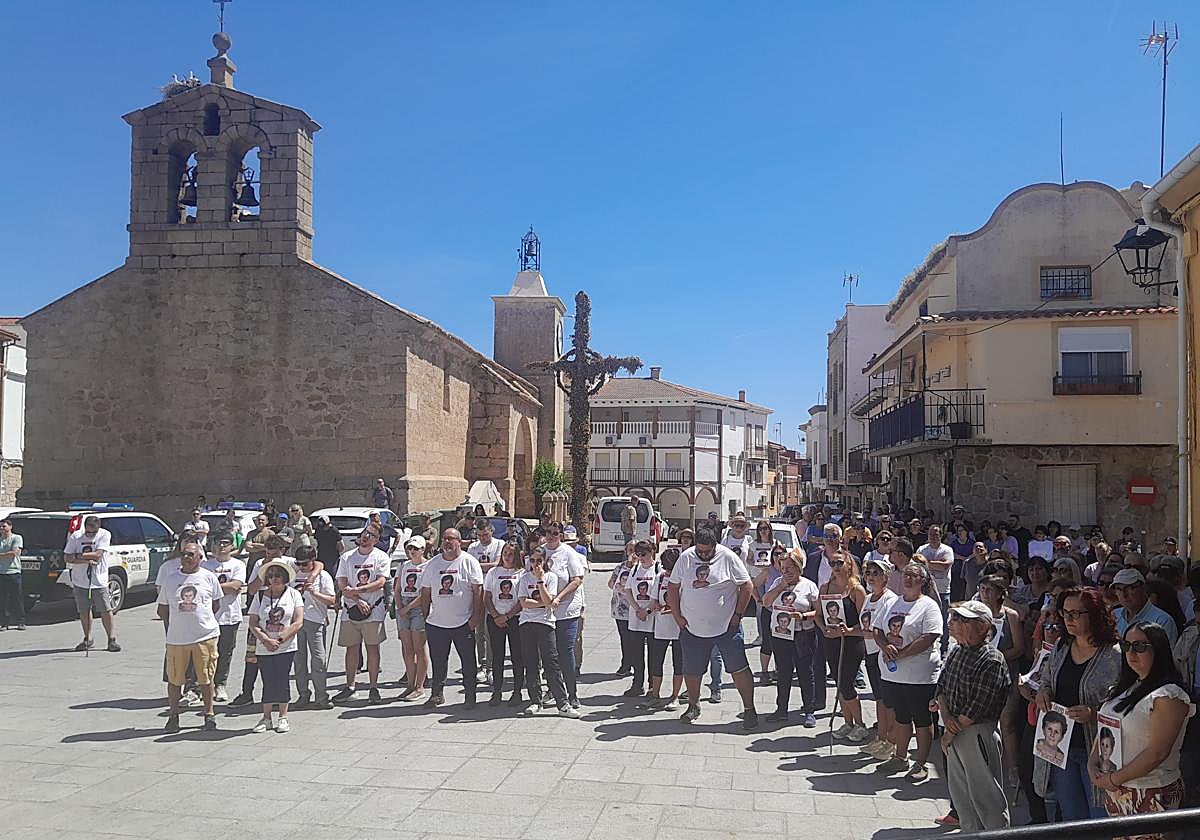 Imagen de la concentración de este domingo.