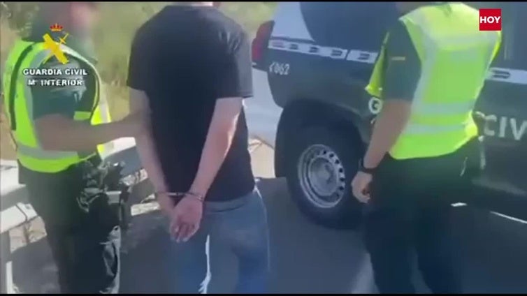 Detenido en un control en Cáceres con medio kilo de hachís en un vehículo compartido