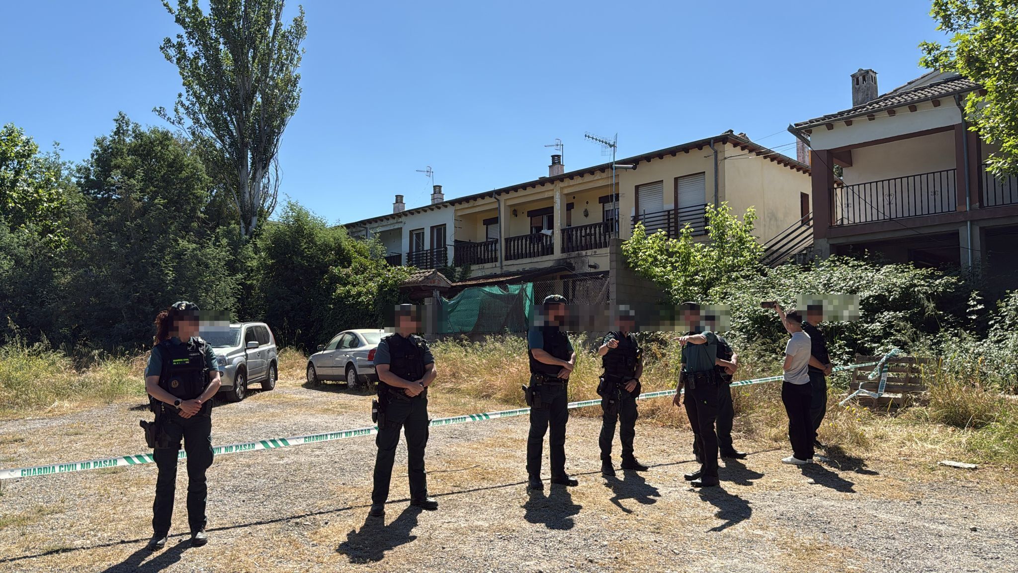 Fotos | Tragedia en Aldeanueva del Camino