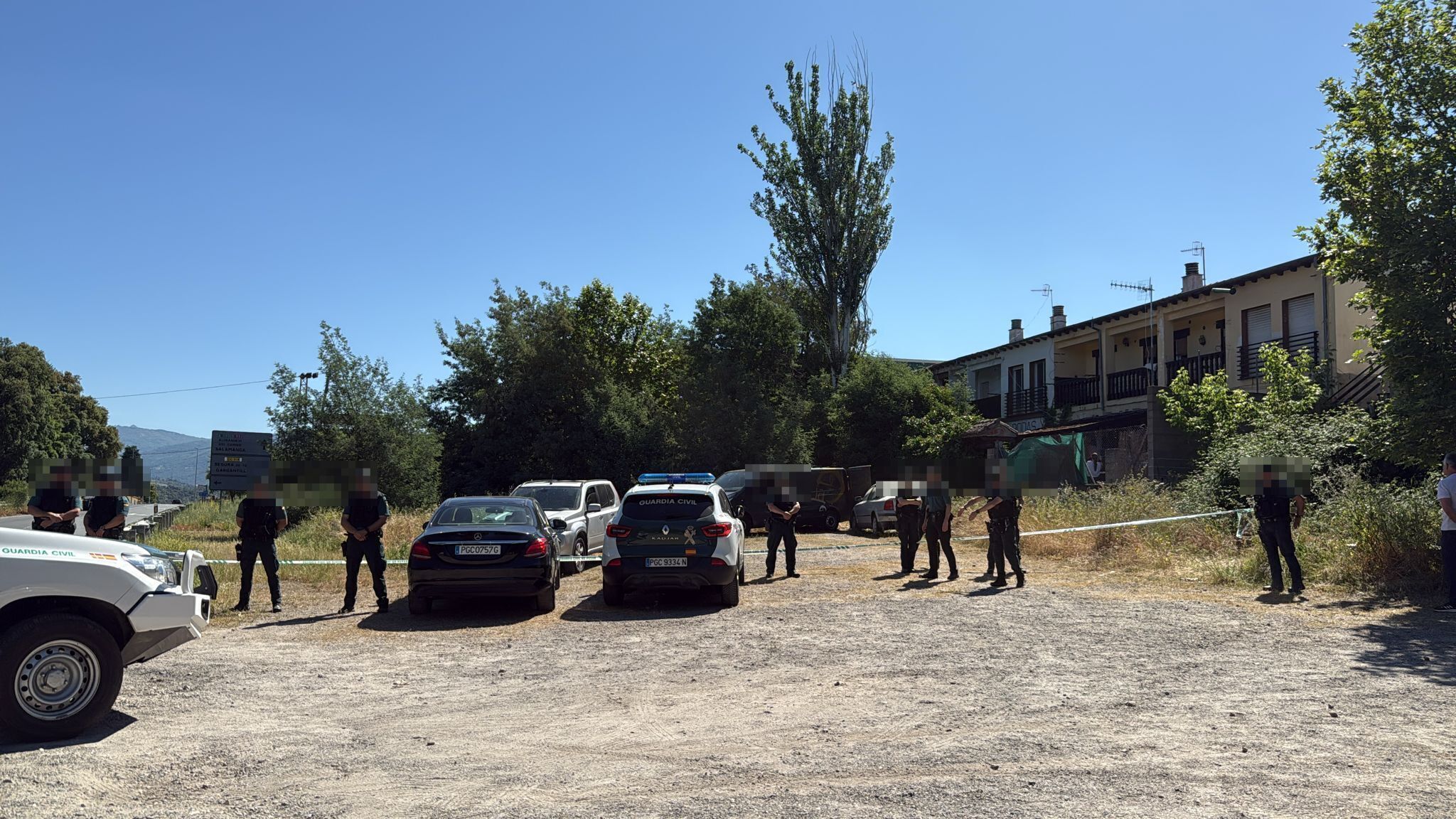 Fotos | Tragedia en Aldeanueva del Camino