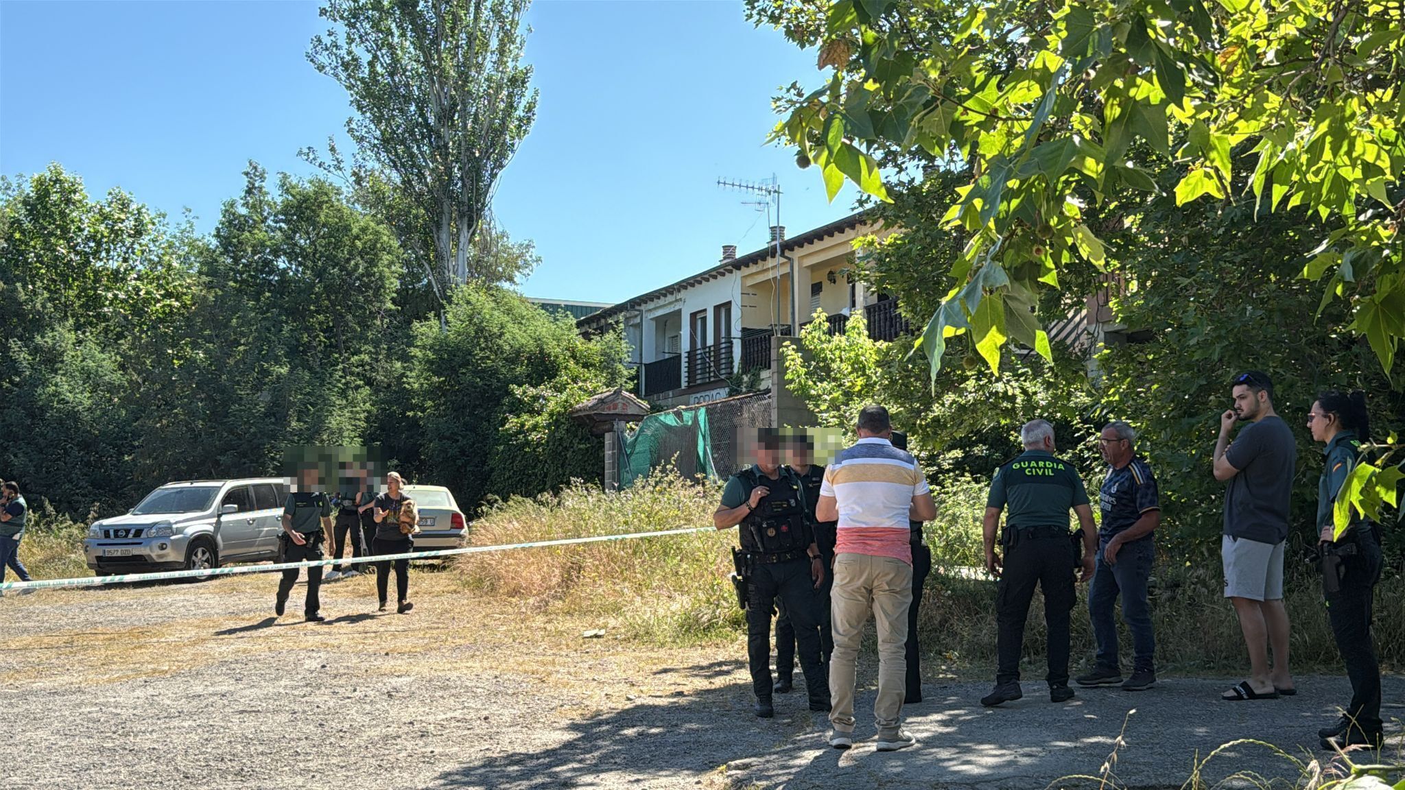 Fotos | Tragedia en Aldeanueva del Camino