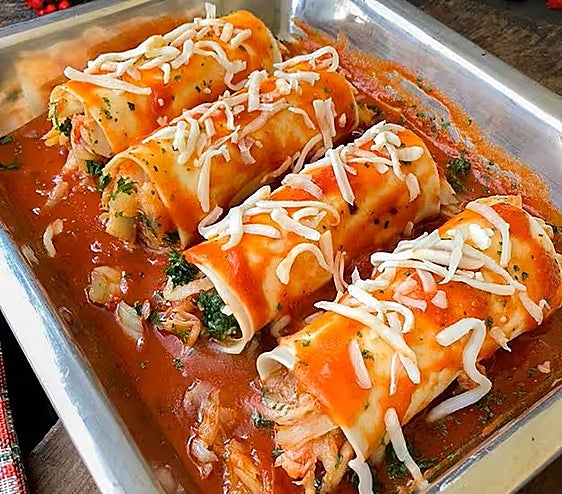 Receta de canelones de pescado