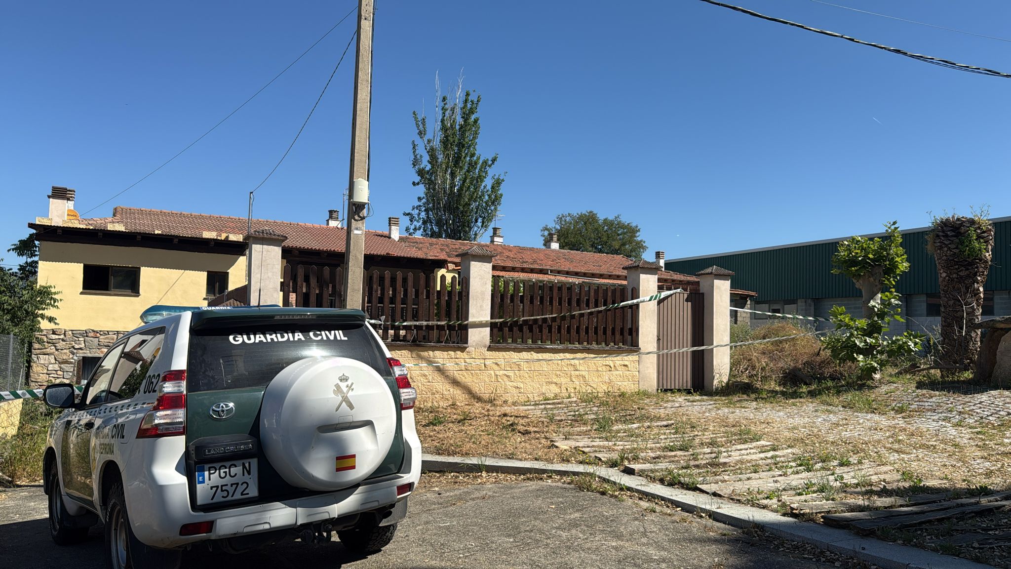 Fotos | Tragedia en Aldeanueva del Camino