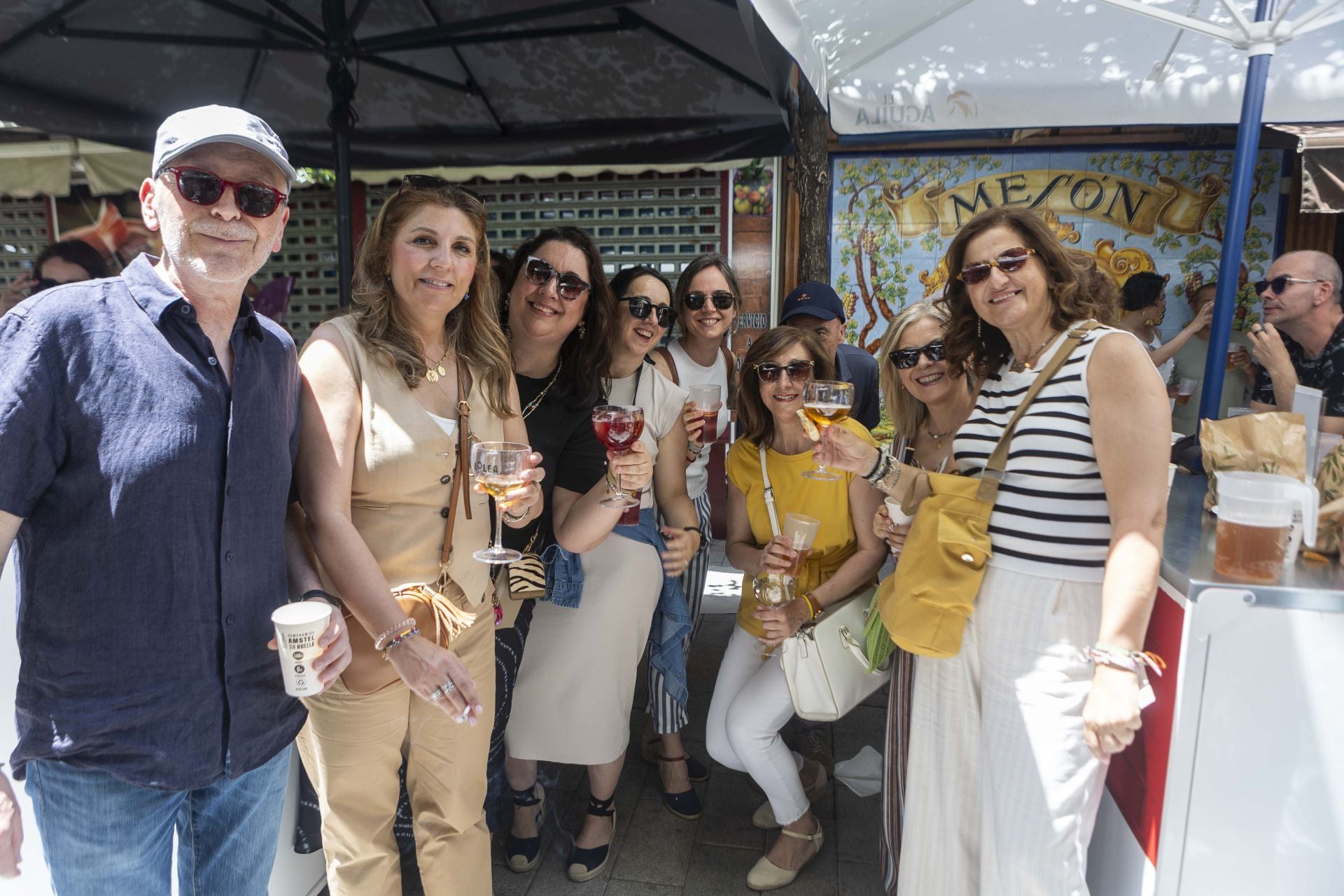 Profesores del colegio Nuestra Señora de la Montaña. 