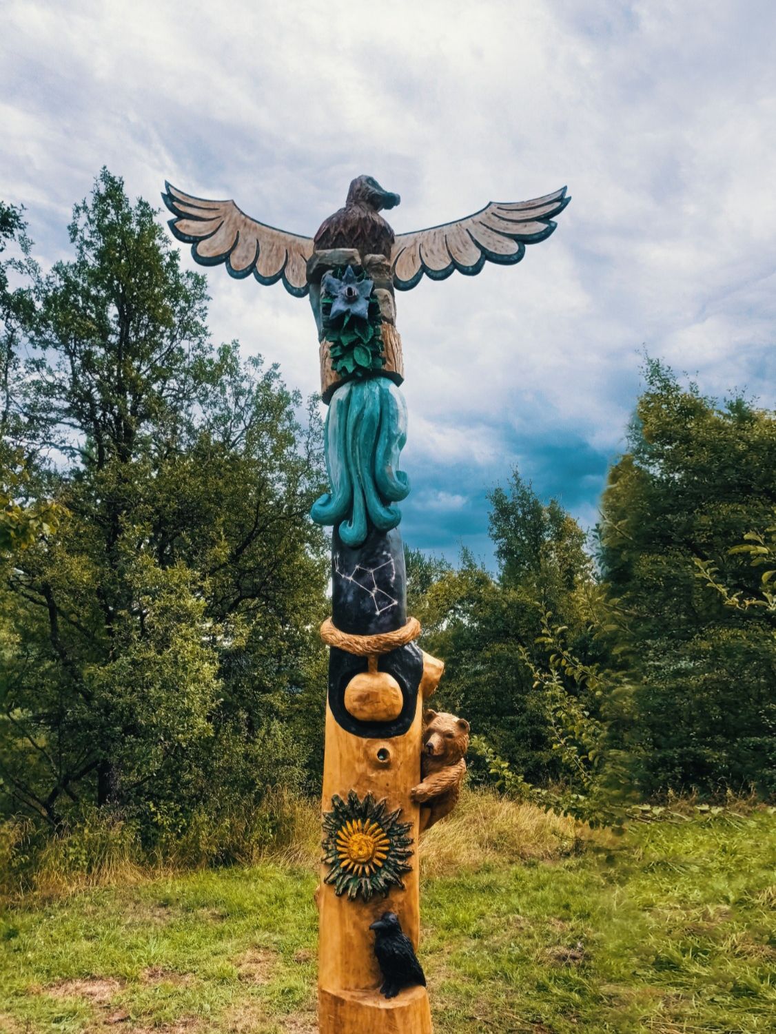 Fotos | Lupe Arévalo, campeona de talla con motosierra