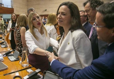 Gallardo se estrena como diputado autonómico: «He venido aquí a plantar cara»