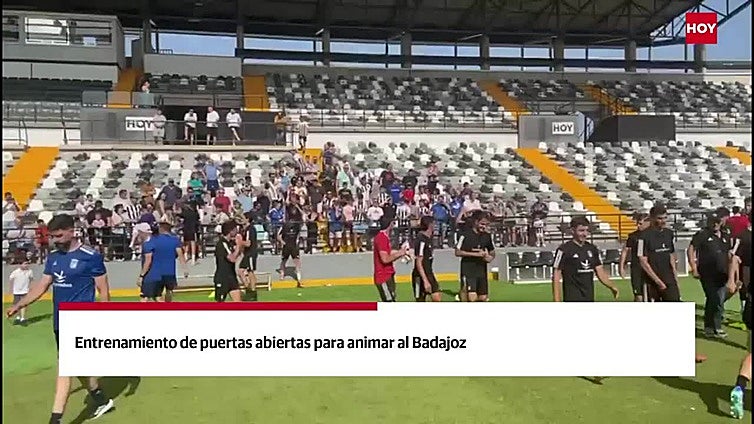 El Badajoz se activa con su afición