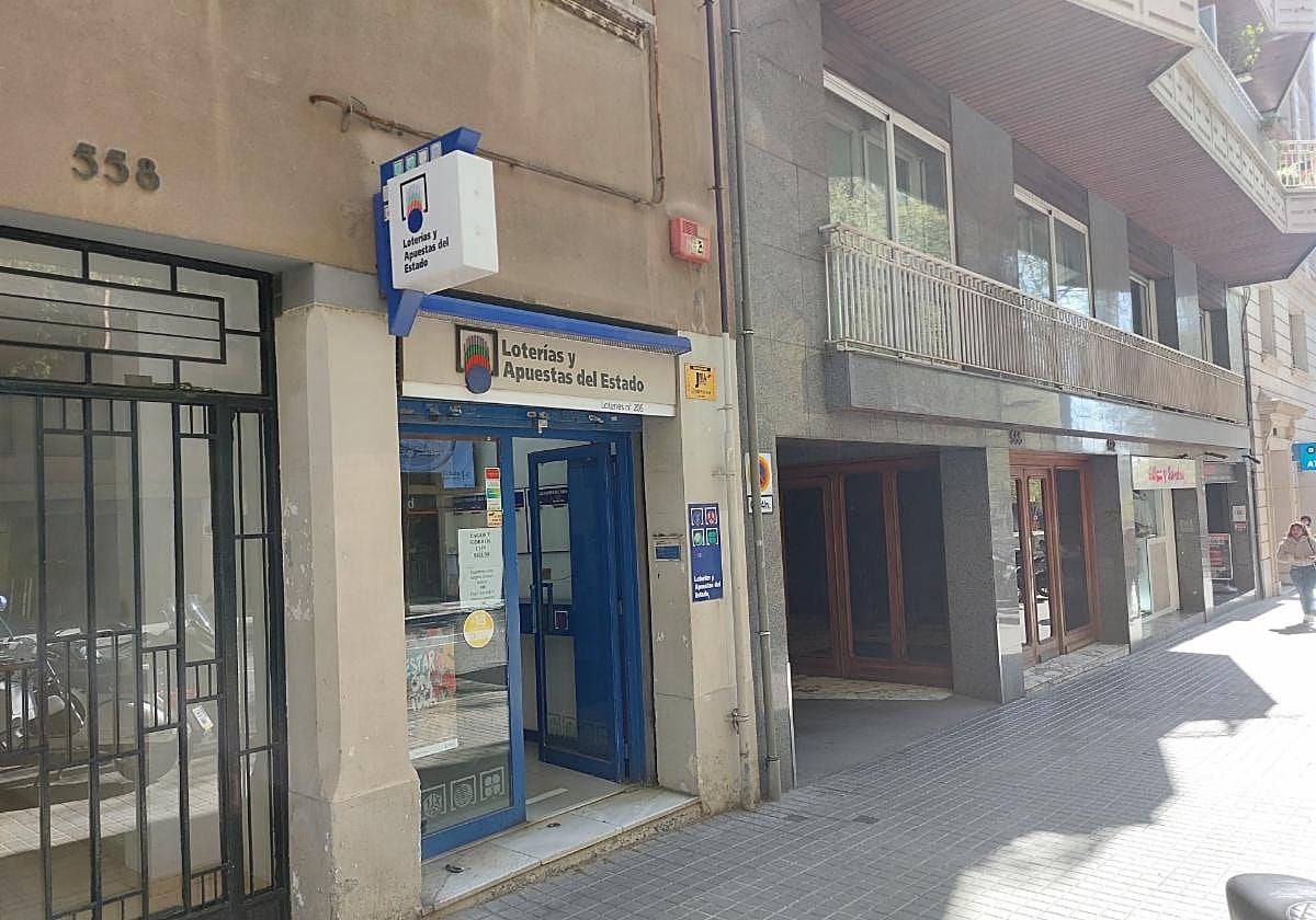 Administración de Barcelona que ha sellado un boleto acertante de Primera Categoría