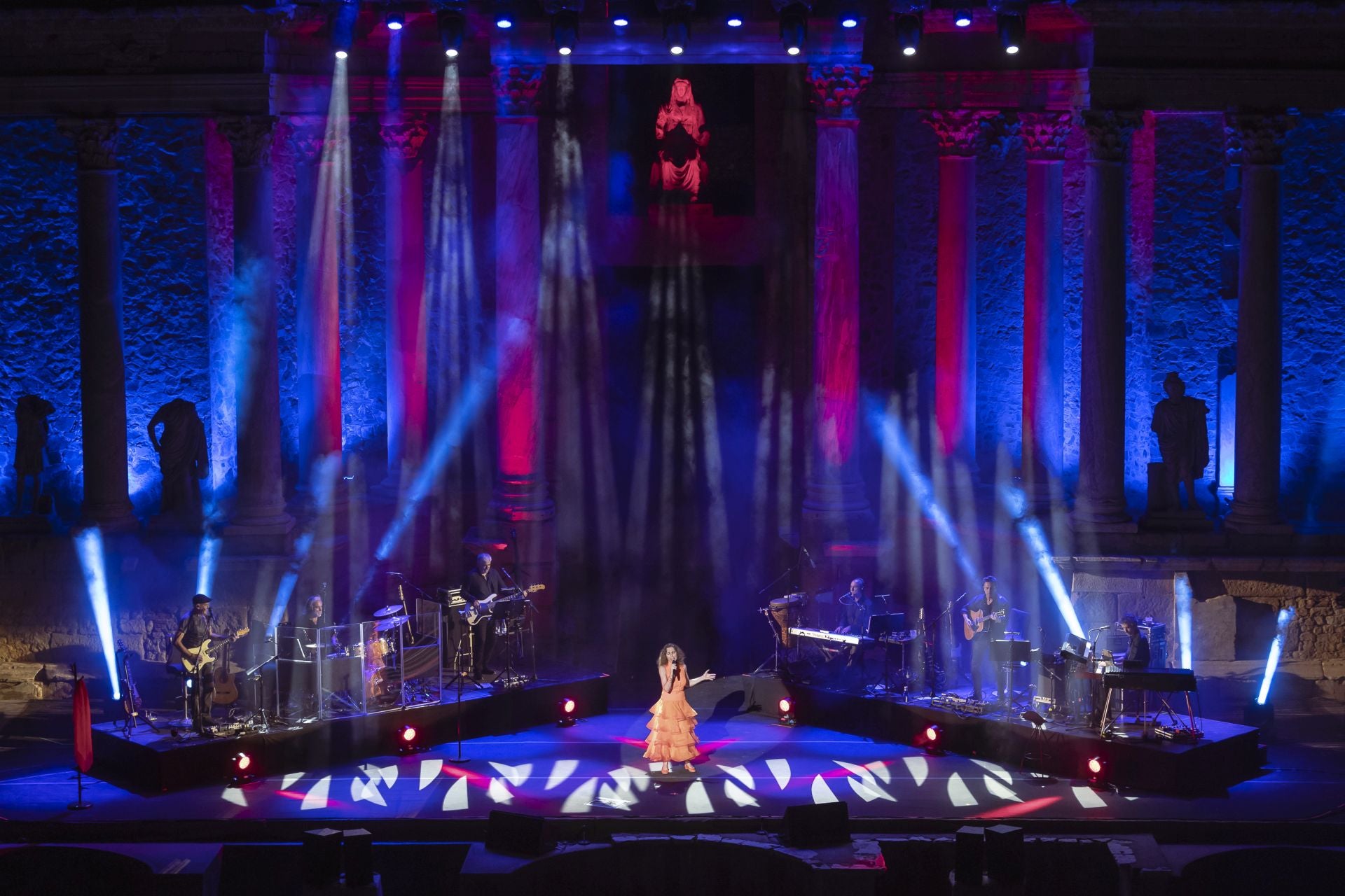 Fotos | Así fue la actuación de Ana Belén en el Teatro Romano