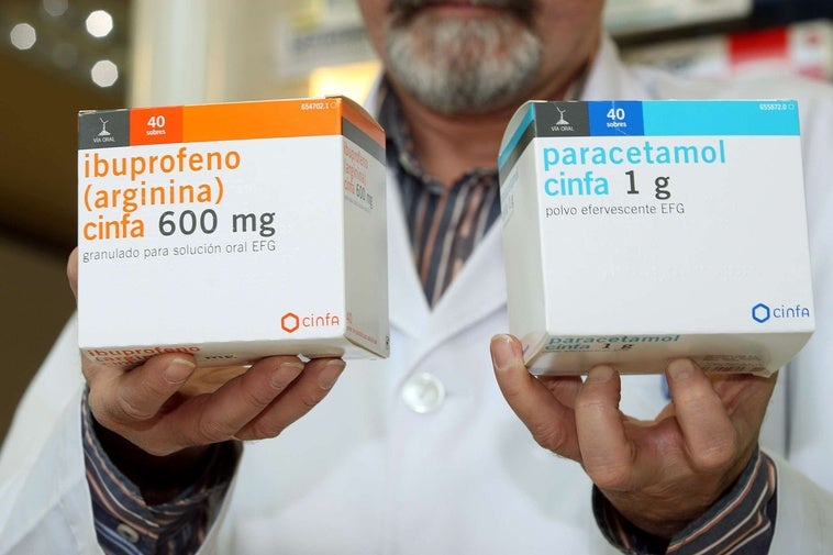 La AEMPS alerta sobre un peligro común del ibuprofeno y el paracetamol