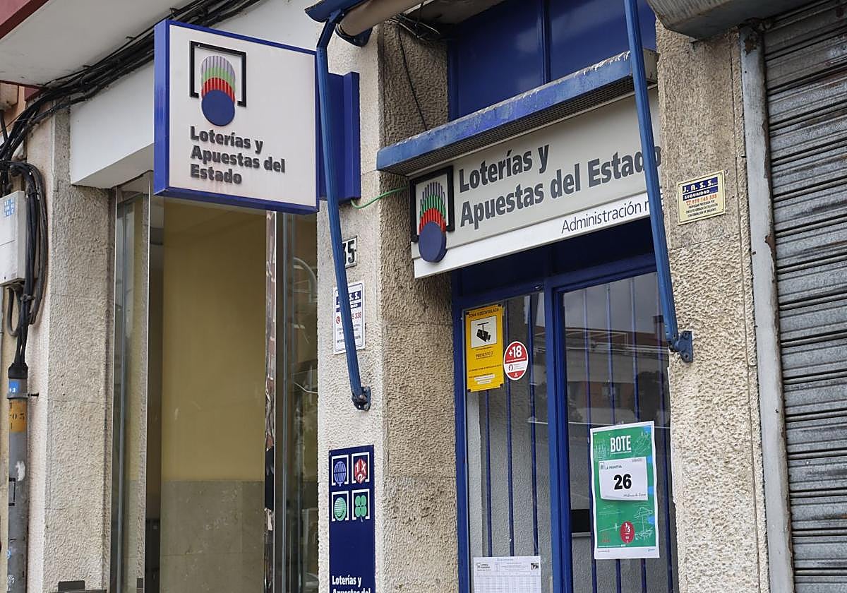 Administración de lotería.