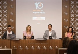 Presentación del Festival Músicos en Movimiento, este miércoles en la Diputación.