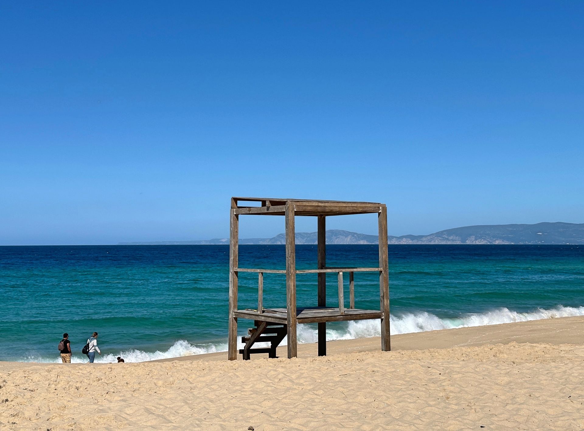 Playa de Comporta, perteneciente al municipio alentejano de Alcácer do Sal.