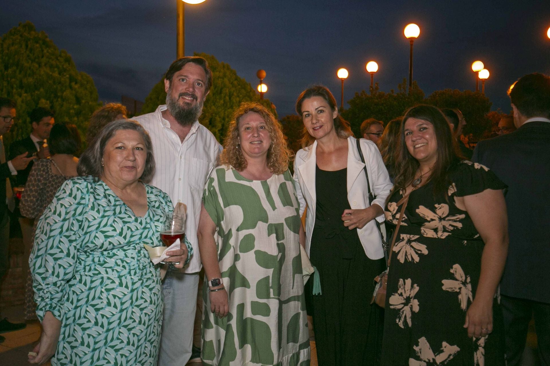 Julia Palomo, Juanjo Bote, María Berrocal, Emilia Almodóvar y Esther Sánchez.