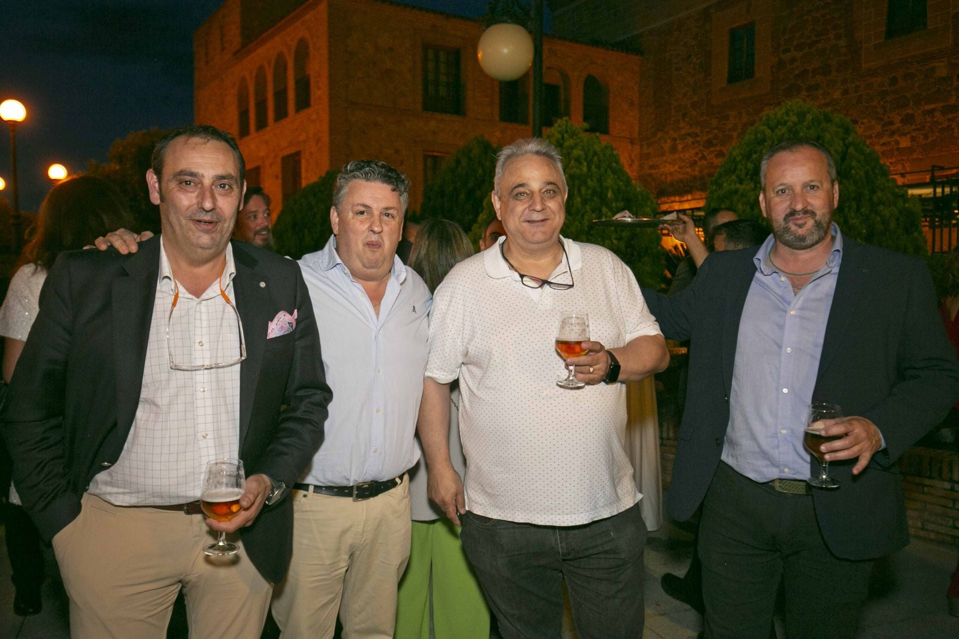 Fernando Santiago, José Bernal, Antonio Domínguez y Moisés Ginés. 