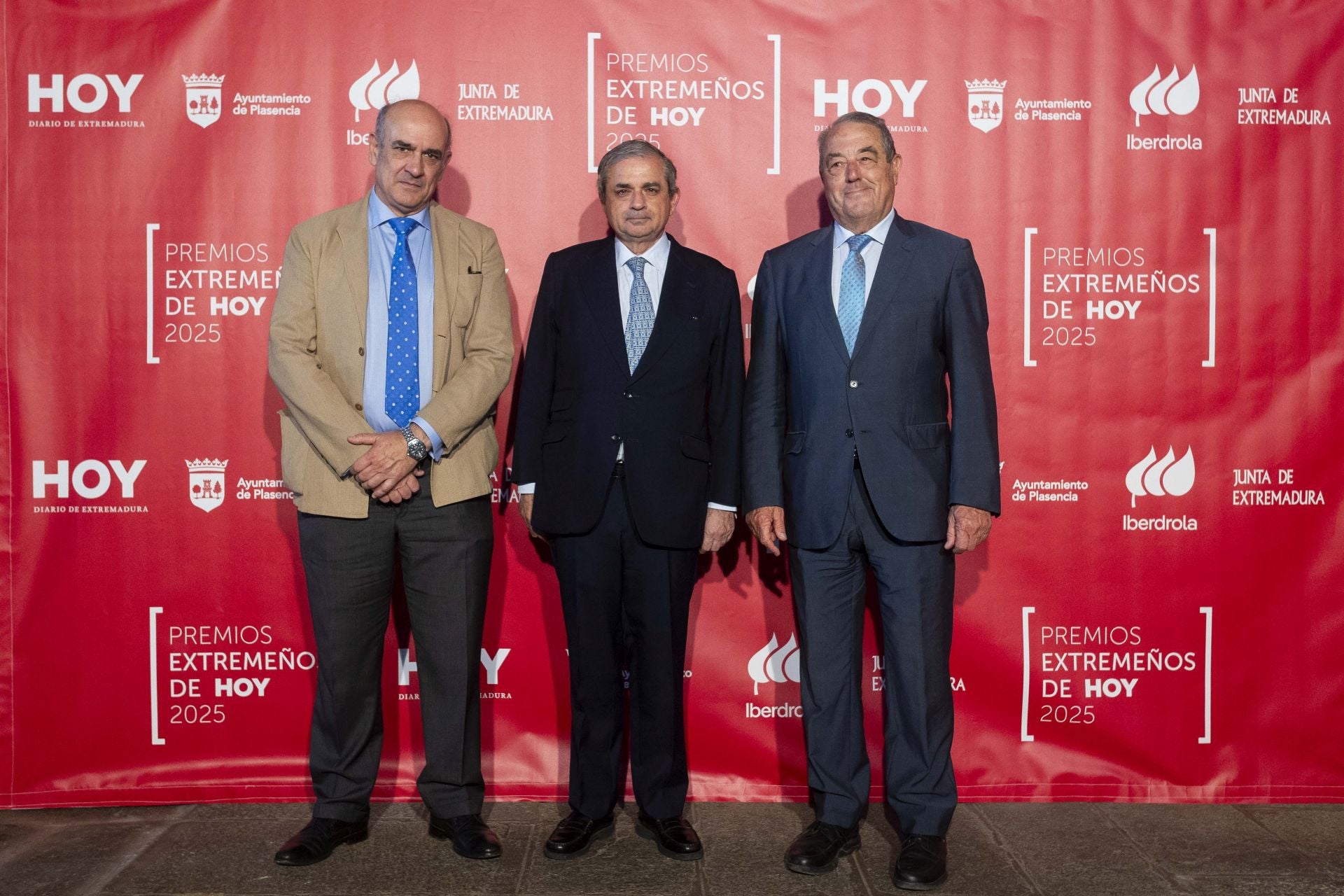 Pedro Pérez, Gabriel Álvarez y Javier del Pueyo.