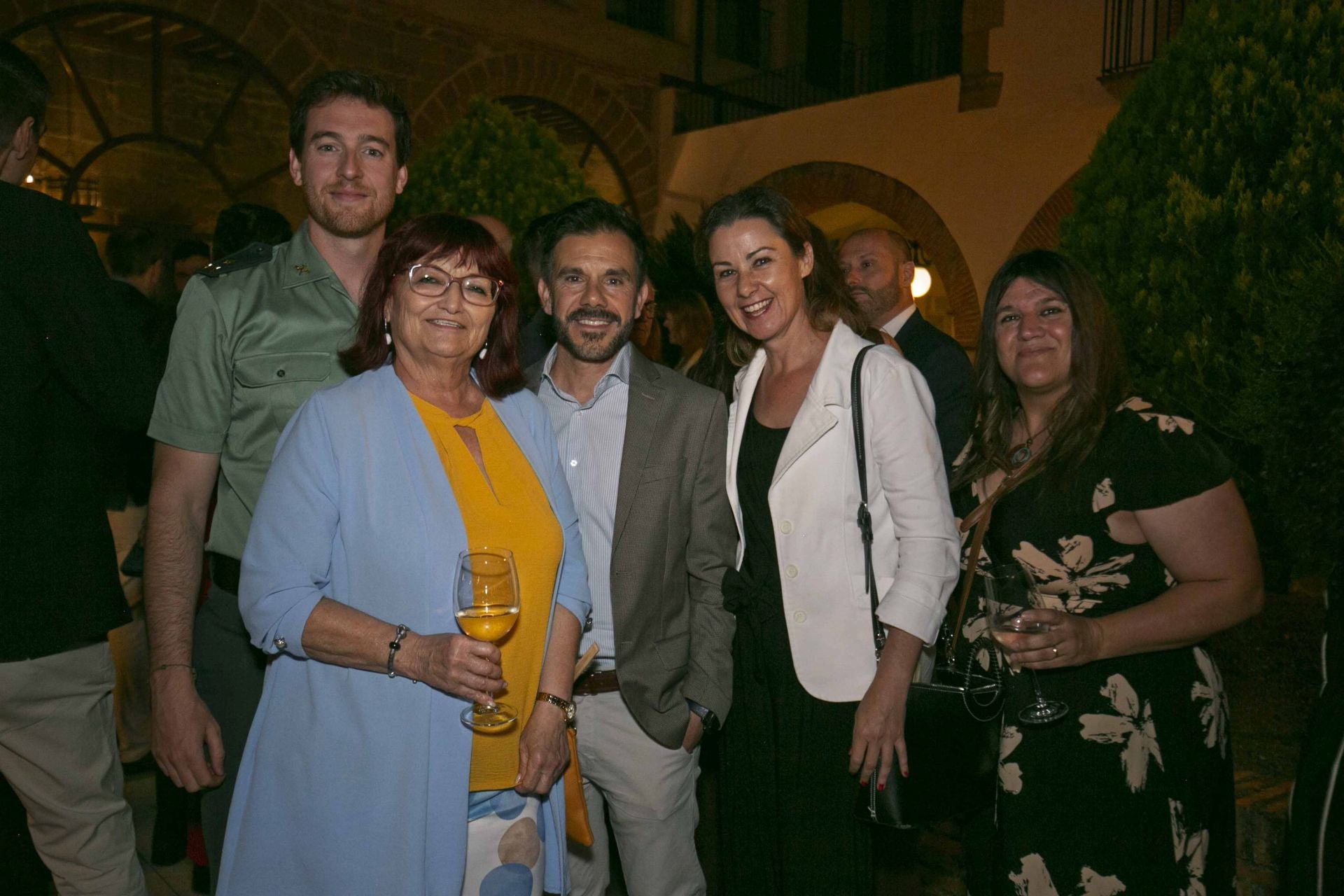 Alberto López, María Antonia García, Ramón Rubio, Emilia Almodóvar y Raquel Sánchez. 