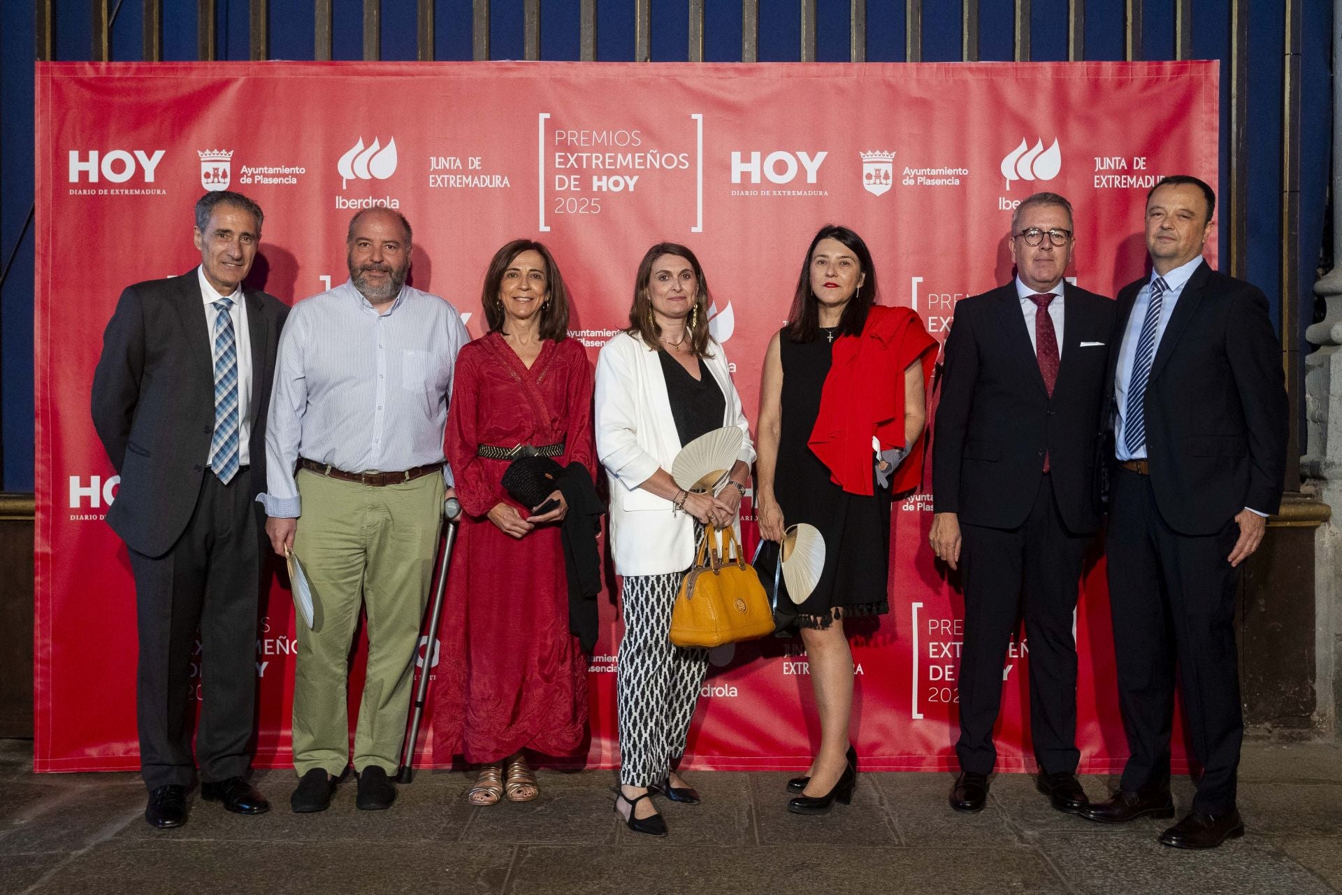 Enrique Sanz, Simón Sánchez, Hortensia Caperote, Eva Moreno, Isabel Manchón, Vicente Lomo y Fernando Bueno.