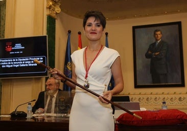 Raquel del Puerto ya es presidenta de la Diputación de Badajoz
