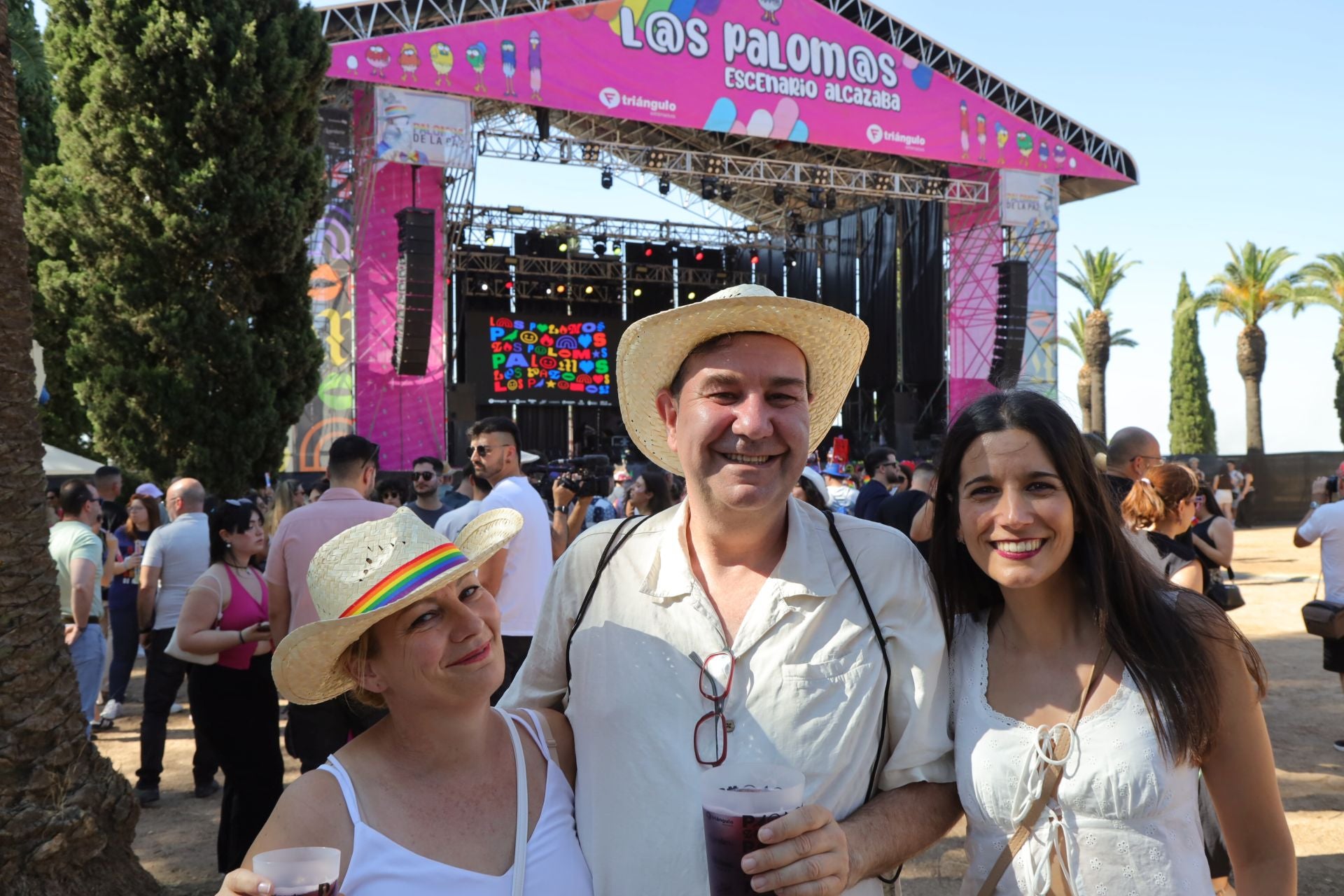 Las mejores imágenes de la fiesta de Los Palomos en Badajoz
