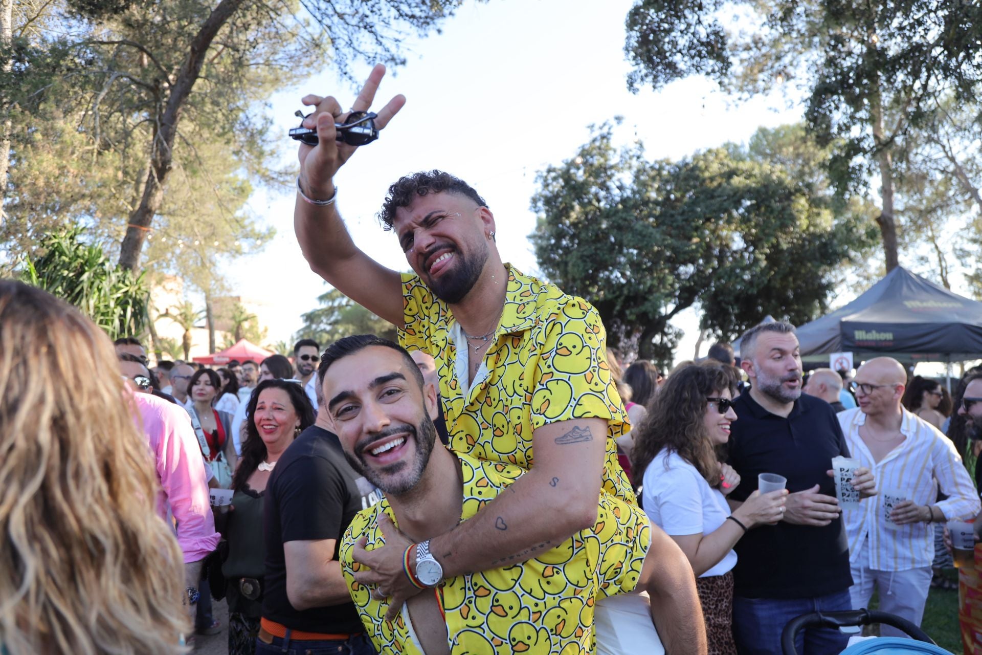 Las mejores imágenes de la fiesta de Los Palomos en Badajoz