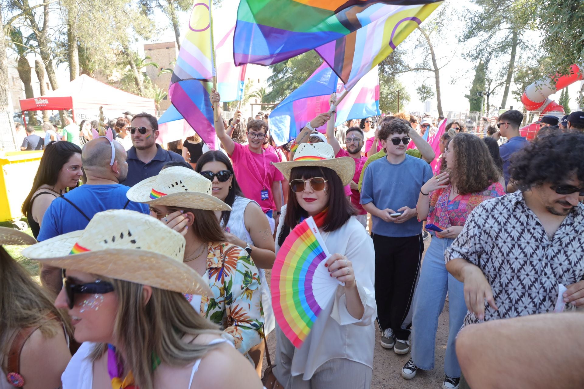 Las mejores imágenes de la fiesta de Los Palomos en Badajoz